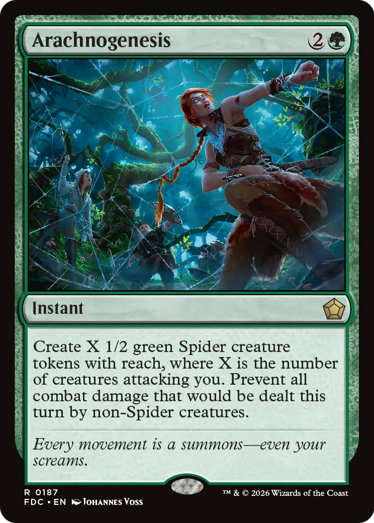 Arachnogenesis [Foundations Commander] | Card Citadel