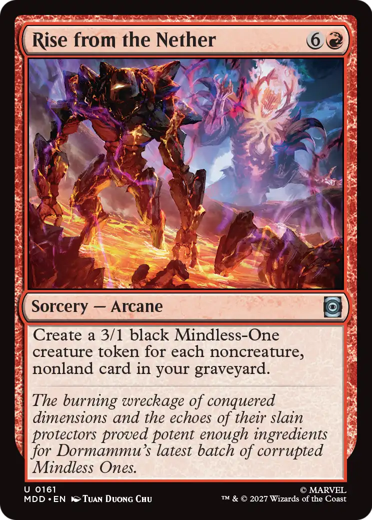 Rise from the Nether [Marvel: Darkhold Destiny] | Card Citadel