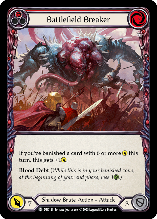 Battlefield Breaker (Red) [DTD121] (Dusk Till Dawn) | Card Citadel