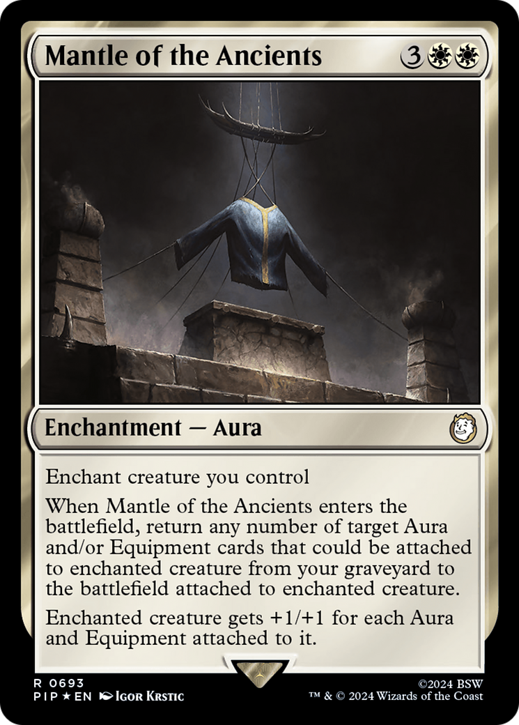 Mantle of the Ancients (Surge Foil) [Fallout] | Card Citadel