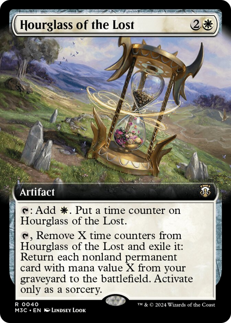 Hourglass of the Lost (Extended Art) [Modern Horizons 3 Commander] | Card Citadel