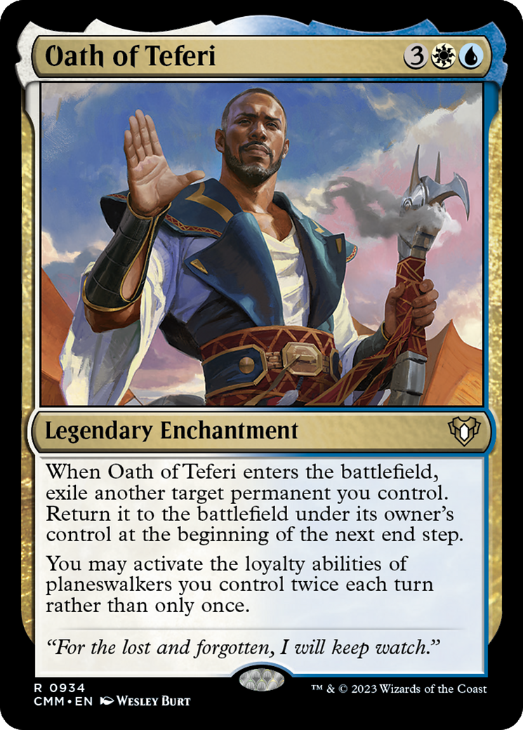 Oath of Teferi [Commander Masters] | Card Citadel