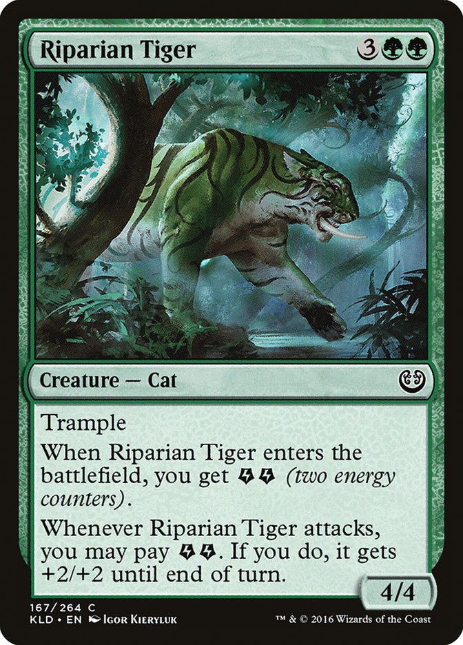 Riparian Tiger [Kaladesh] | Card Citadel