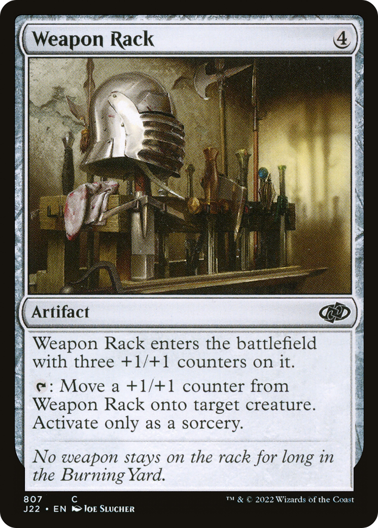 Weapon Rack [Jumpstart 2022] | Card Citadel