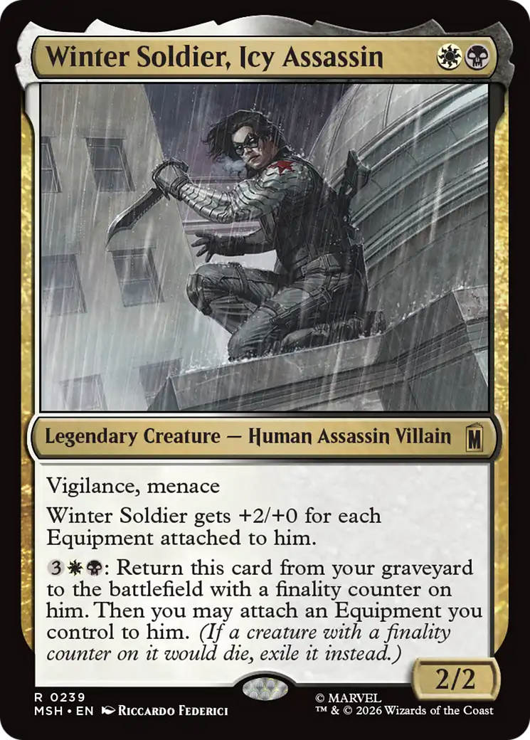 Winter Soldier, Icy Assassin [Marvel Super Heroes] | Card Citadel