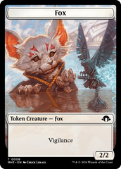 Servo // Fox Double-Sided Token [Modern Horizons 3 Tokens] | Card Citadel