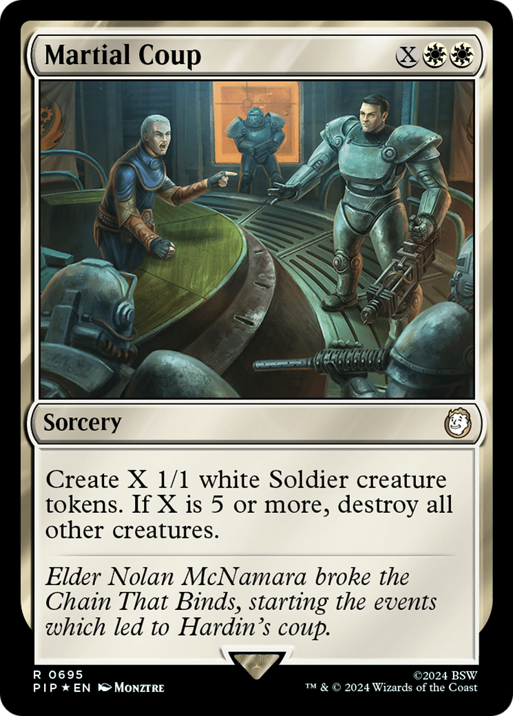 Martial Coup (Surge Foil) [Fallout] | Card Citadel