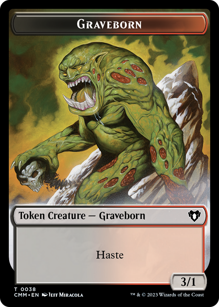 Thopter // Graveborn Double-Sided Token [Commander Masters Tokens] | Card Citadel