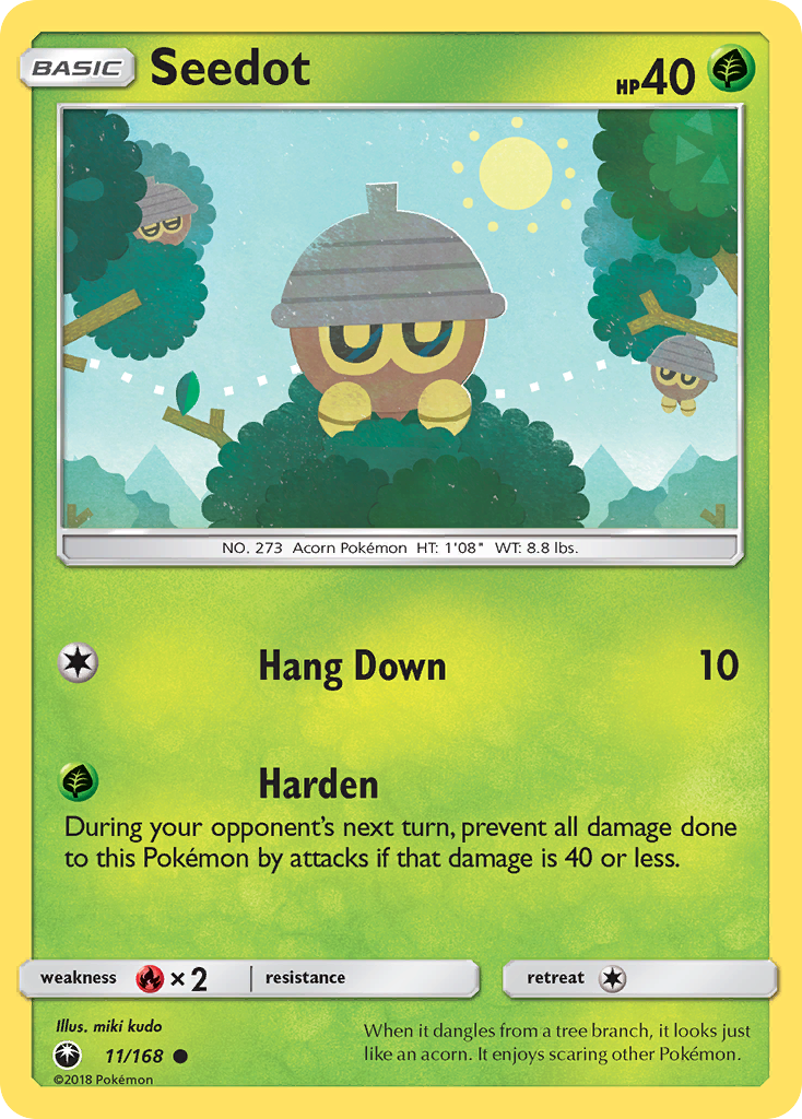 Seedot (11/168) [Sun & Moon: Celestial Storm] | Card Citadel
