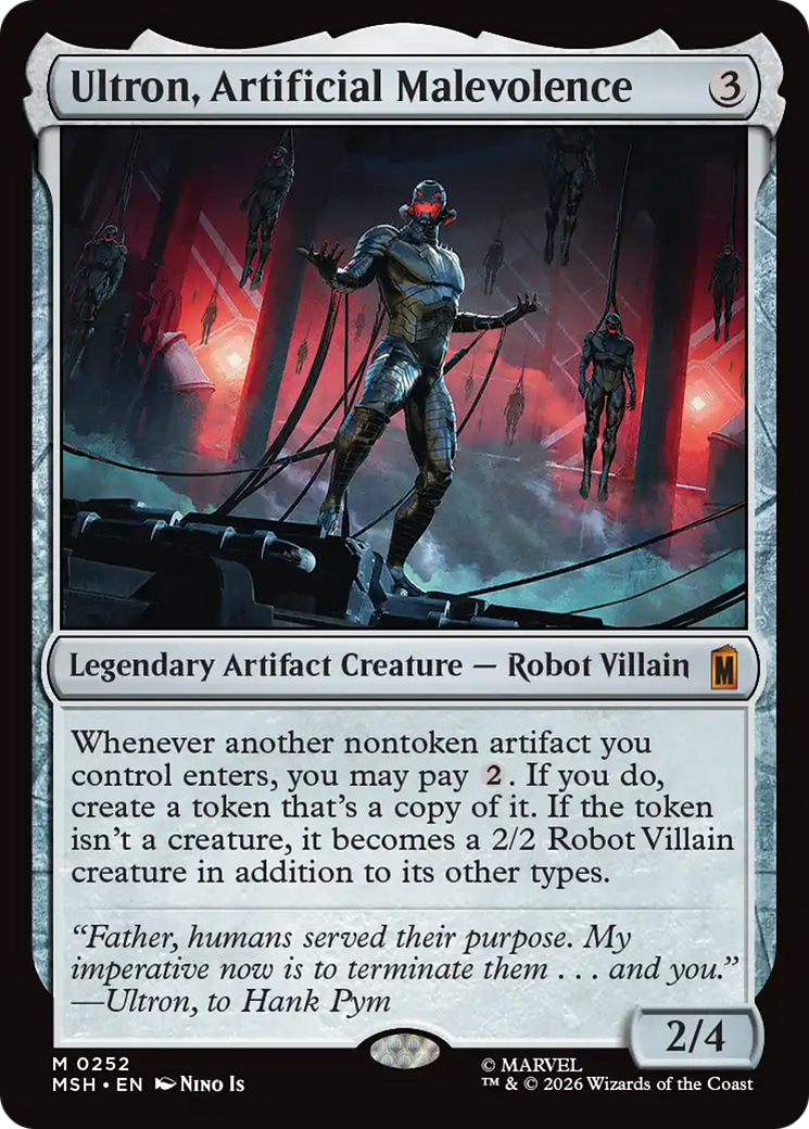 Ultron, Artificial Malevolence [Marvel Super Heroes] | Card Citadel