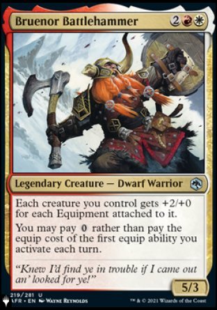 Bruenor Battlehammer [The List] | Card Citadel