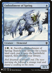 Embodiment of Spring [Mystery Booster] | Card Citadel