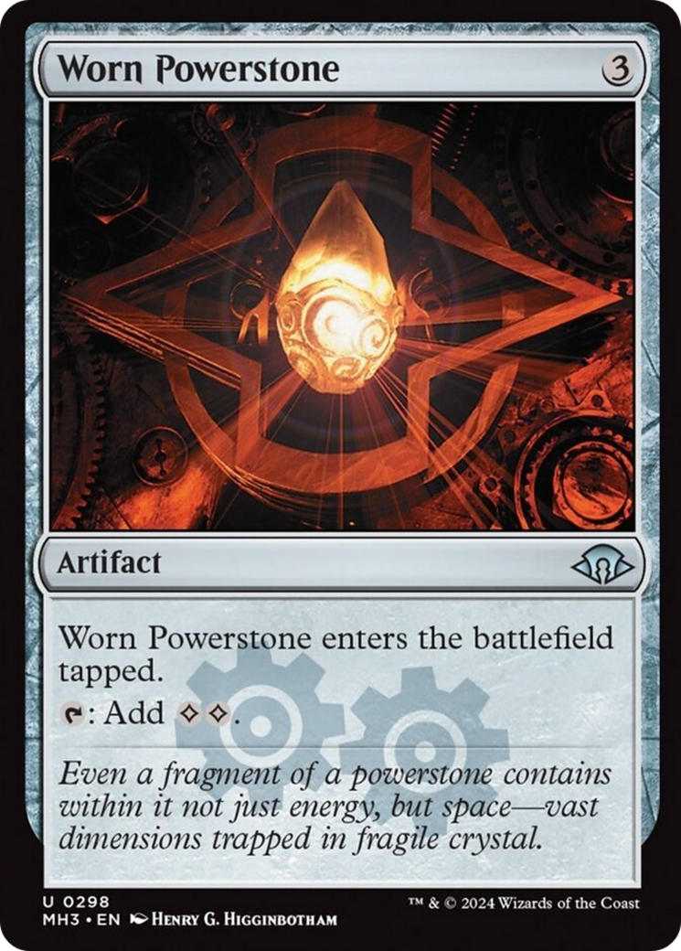 Worn Powerstone [Modern Horizons 3] | Card Citadel