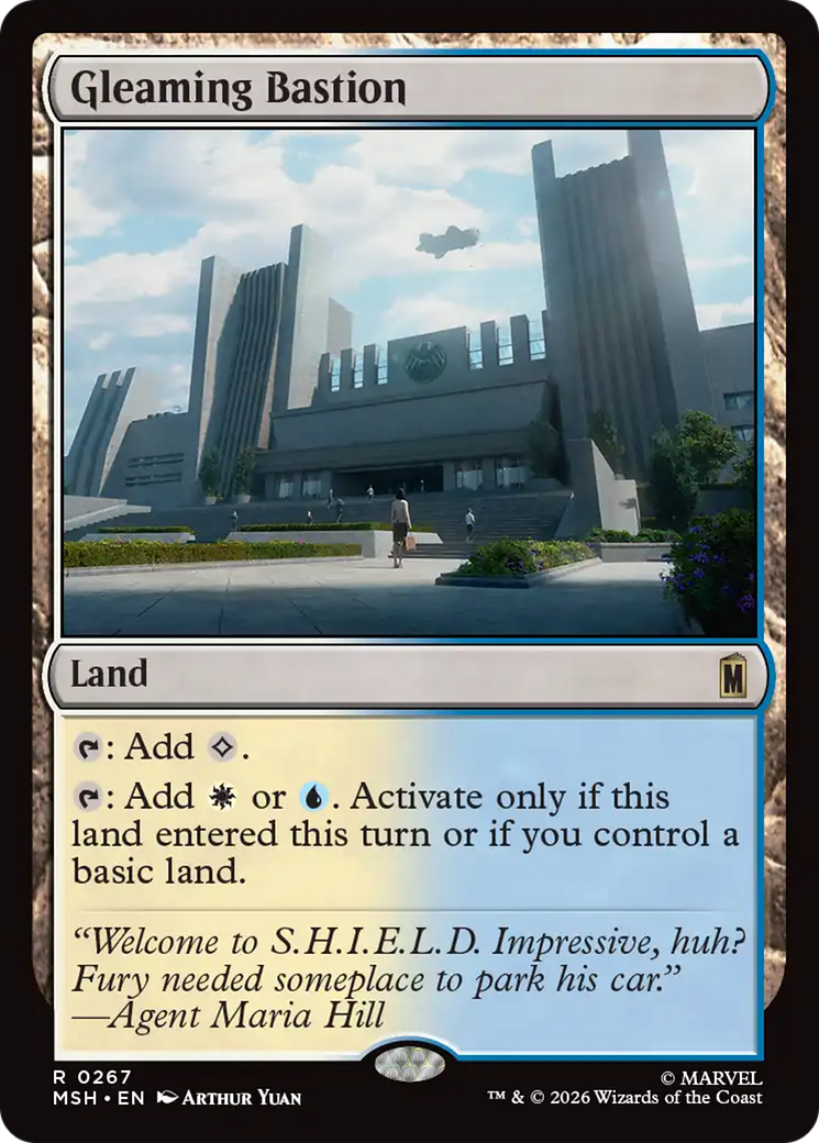 Gleaming Bastion [Marvel Super Heroes] | Card Citadel