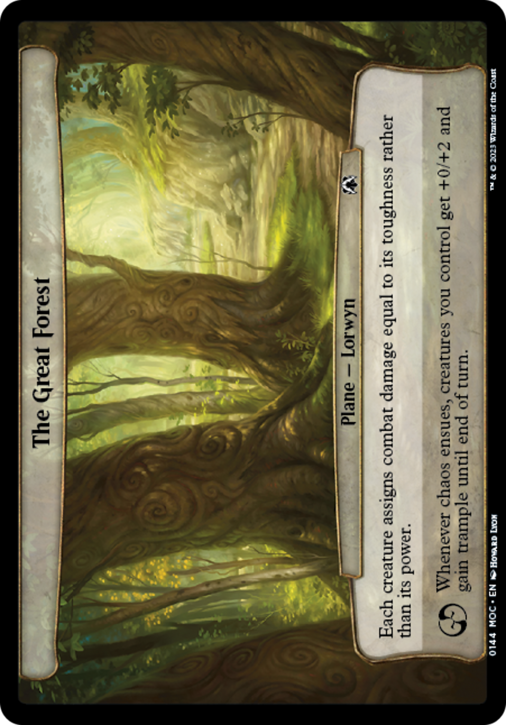 The Great Forest [March of the Machine Commander] | Card Citadel