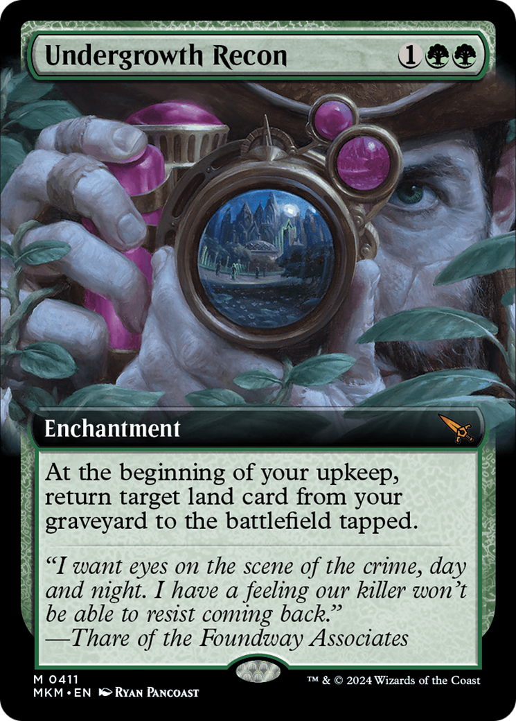 Undergrowth Recon (Extended Art) [Murders at Karlov Manor] | Card Citadel