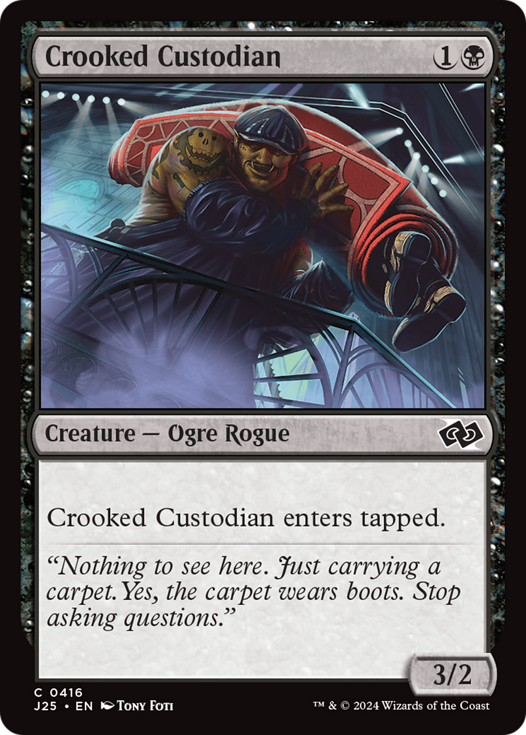 Crooked Custodian [Foundations Jumpstart] | Card Citadel