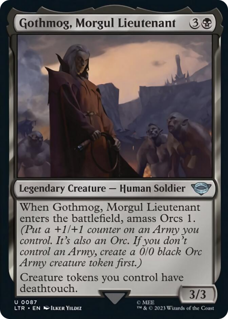 Gothmog, Morgul Lieutenant [The Lord of the Rings: Tales of Middle-Earth] | Card Citadel