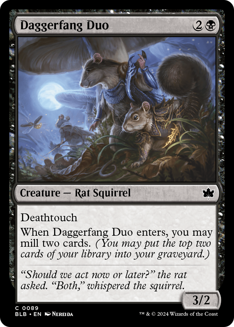 Daggerfang Duo [Bloomburrow] | Card Citadel