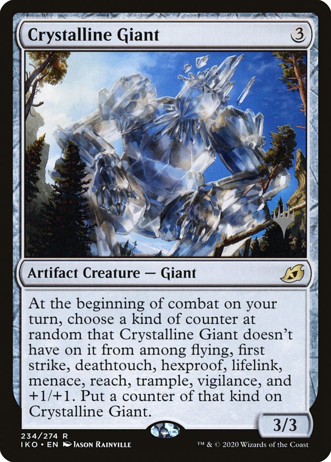Crystalline Giant (Promo Pack) [Ikoria: Lair of Behemoths Promos] | Card Citadel