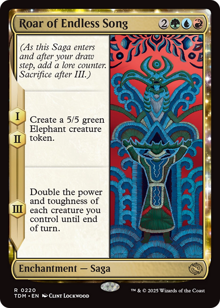 Roar of Endless Song [Tarkir: Dragonstorm] | Card Citadel