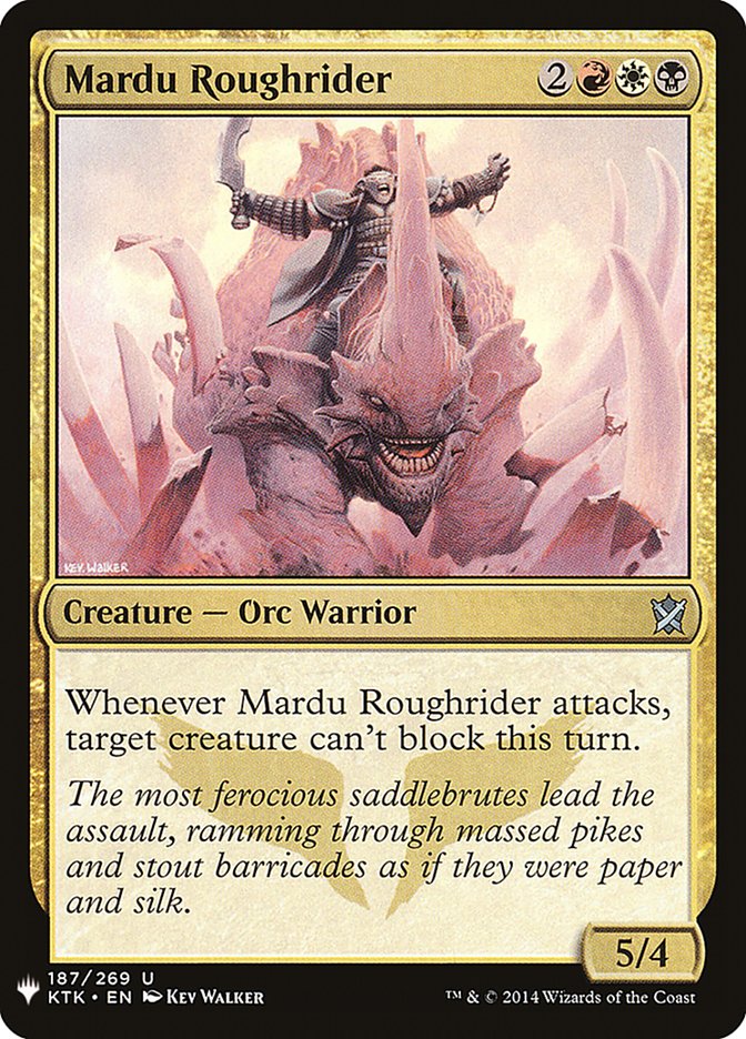 Mardu Roughrider [Mystery Booster] | Card Citadel