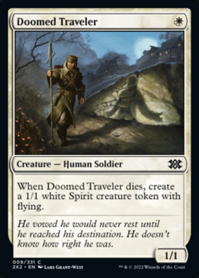 Doomed Traveler [Double Masters 2022] | Card Citadel