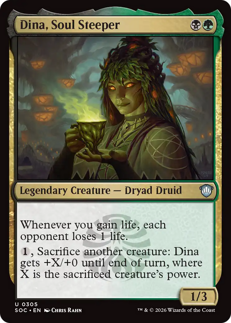 Dina, Soul Steeper [Secrets of Strixhaven Commander] | Card Citadel