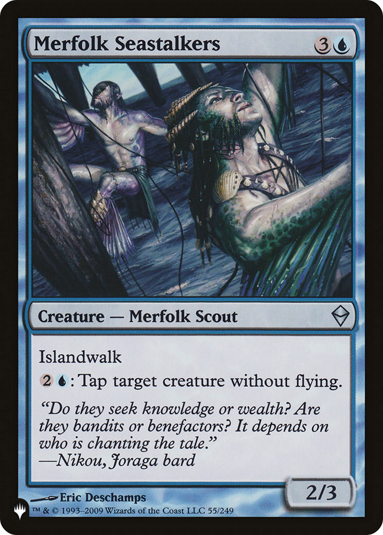 Merfolk Seastalkers [The List] | Card Citadel