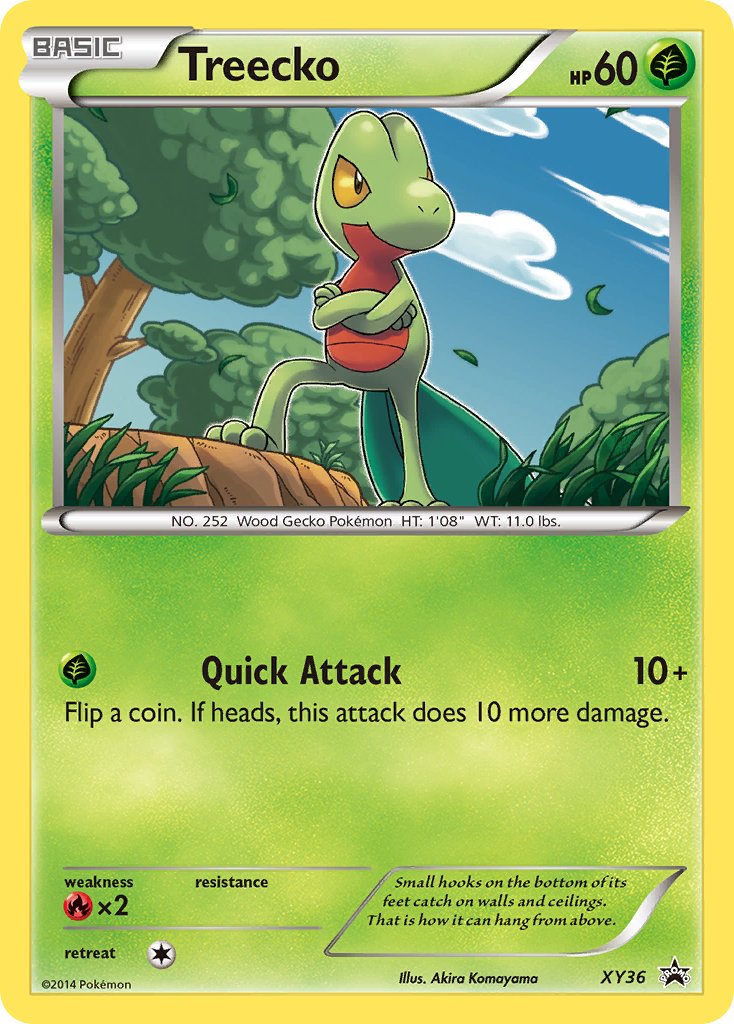 Treecko (XY36) [XY: Black Star Promos] | Card Citadel