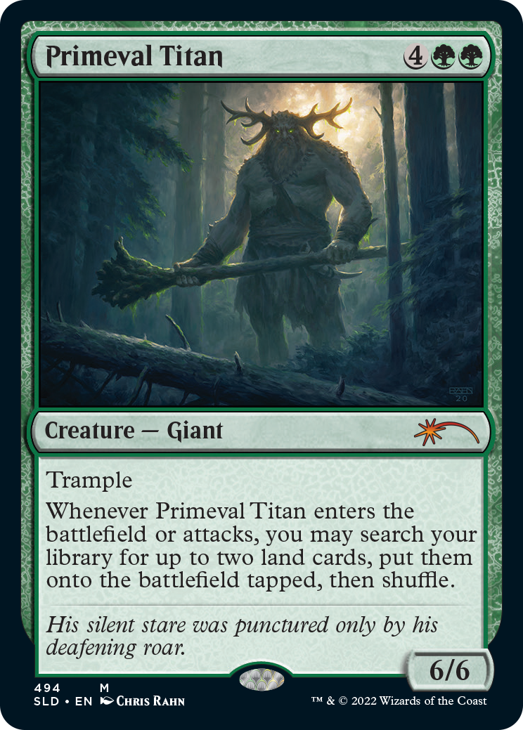 Primeval Titan (494) [Secret Lair Drop Series] | Card Citadel