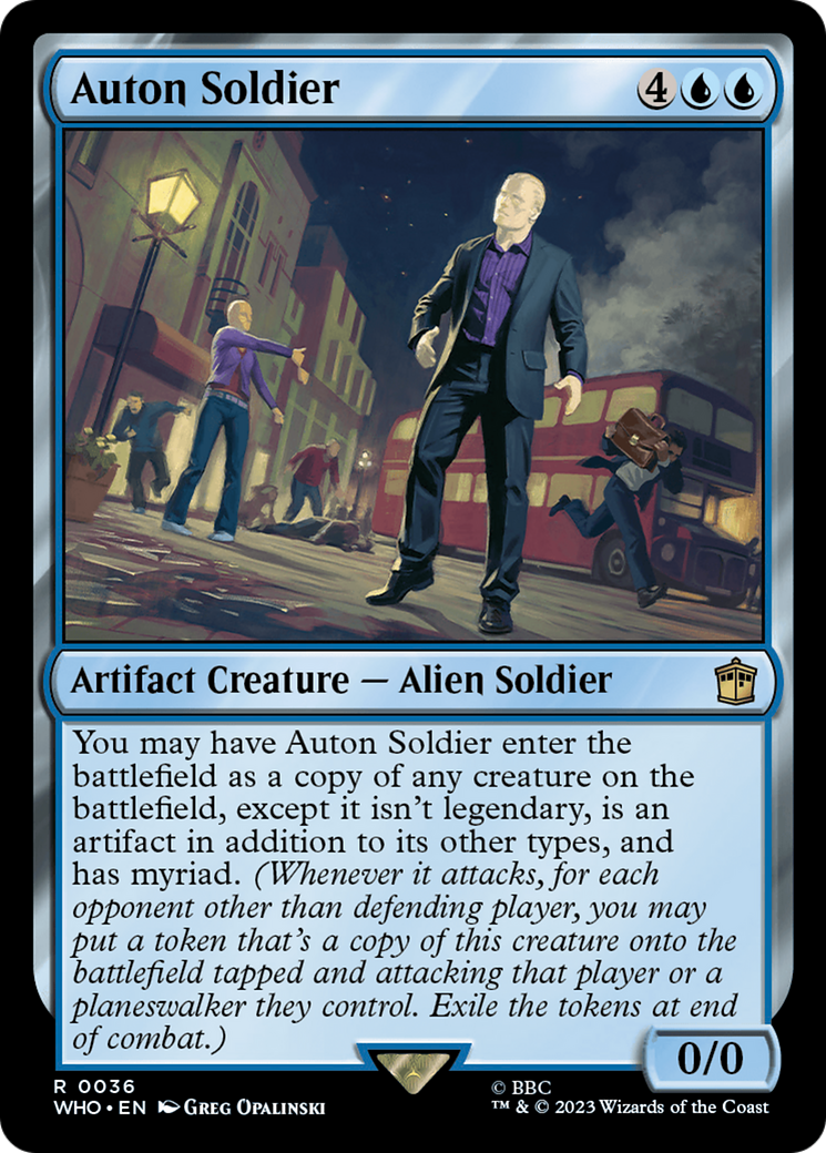 Auton Soldier [Doctor Who] | Card Citadel