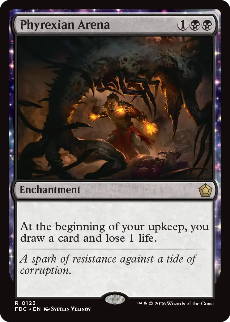 Phyrexian Arena [Foundations Commander] | Card Citadel
