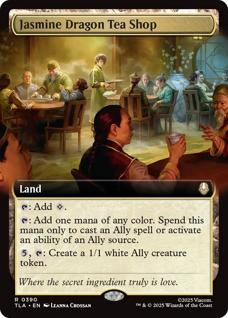 Jasmine Dragon Tea Shop (Extended Art) [Avatar: The Last Airbender] | Card Citadel