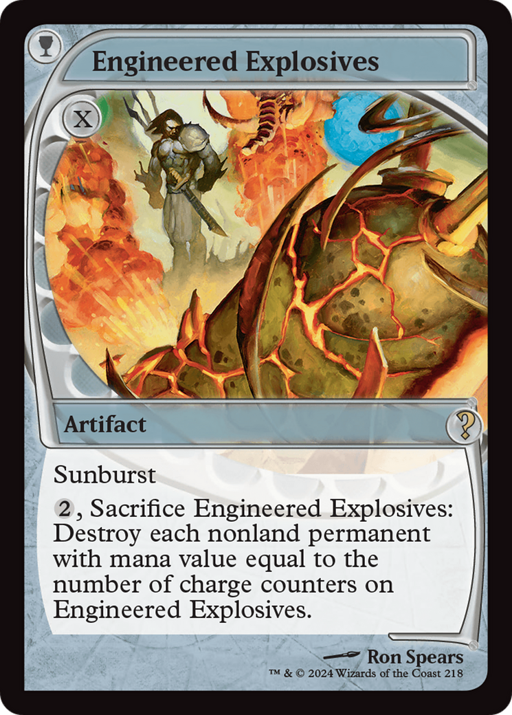 Engineered Explosives (Future Sight) [Mystery Booster 2] | Card Citadel