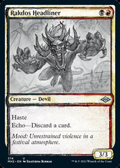 Rakdos Headliner (Sketch) [Modern Horizons 2] | Card Citadel