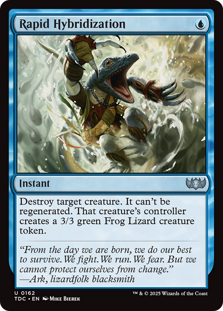 Rapid Hybridization [Tarkir: Dragonstorm Commander] | Card Citadel