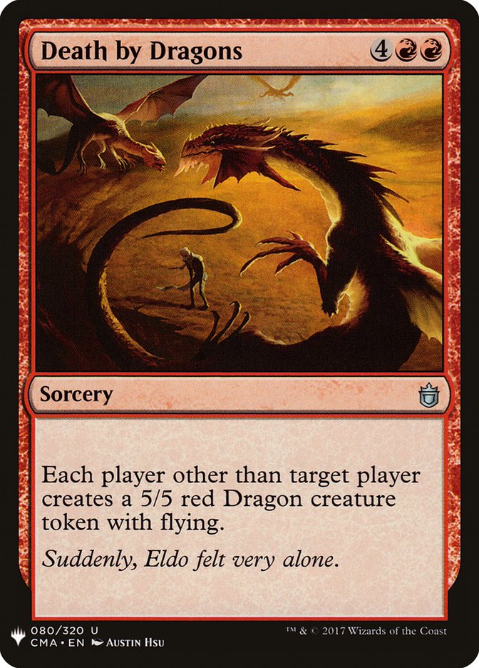 Death by Dragons [Mystery Booster] | Card Citadel