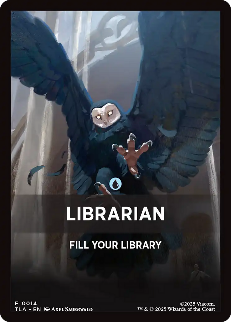 Librarian Theme Card [Avatar: The Last Airbender Tokens] | Card Citadel
