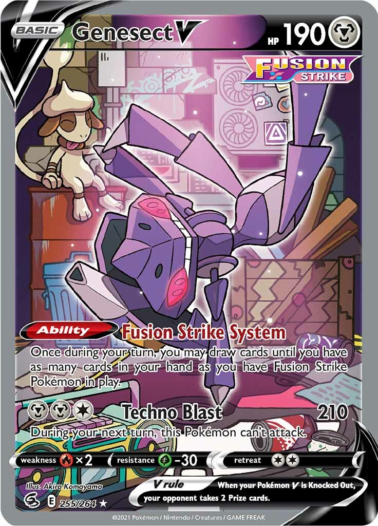 Genesect V (255/264) [Sword & Shield: Fusion Strike] | Card Citadel