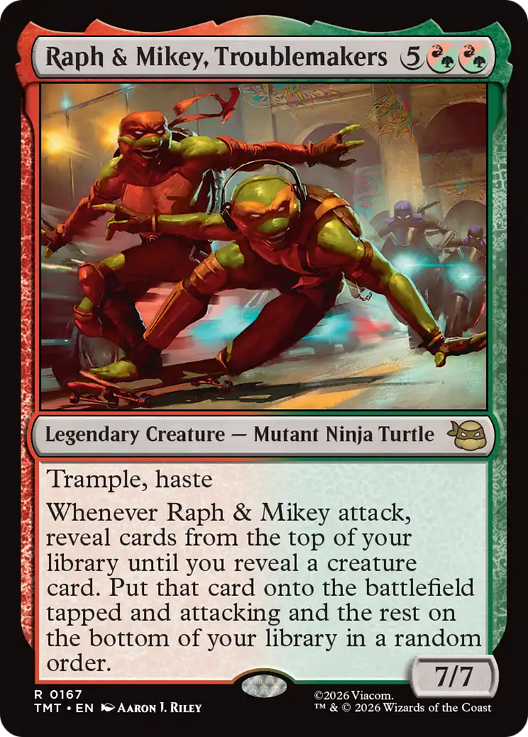 Raph & Mikey, Troublemakers [Teenage Mutant Ninja Turtles] | Card Citadel