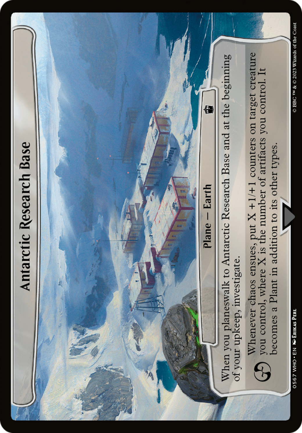 Antarctic Research Base [Doctor Who] | Card Citadel