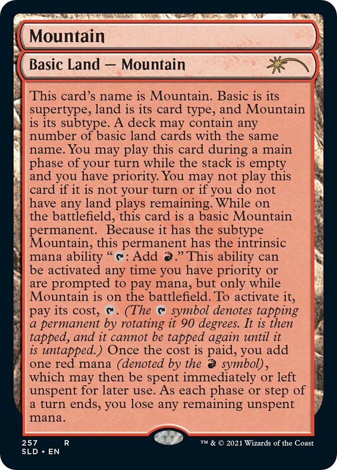 Mountain (257) [Secret Lair Drop Series] | Card Citadel