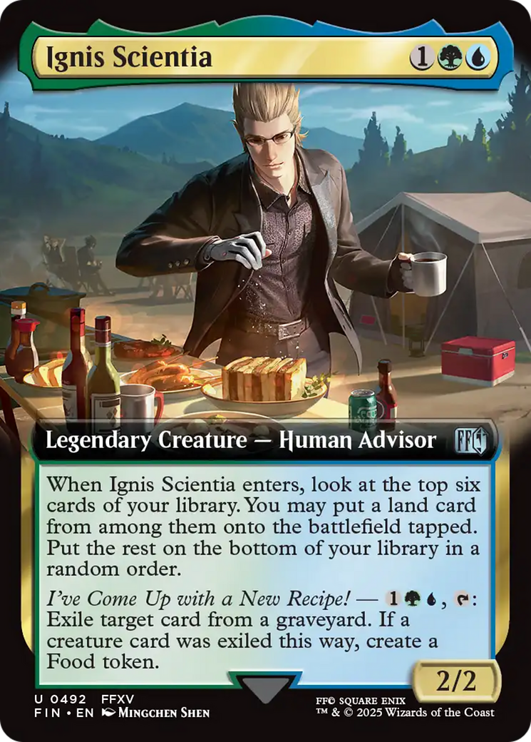 Ignis Scientia (Extended Art) [FINAL FANTASY] | Card Citadel