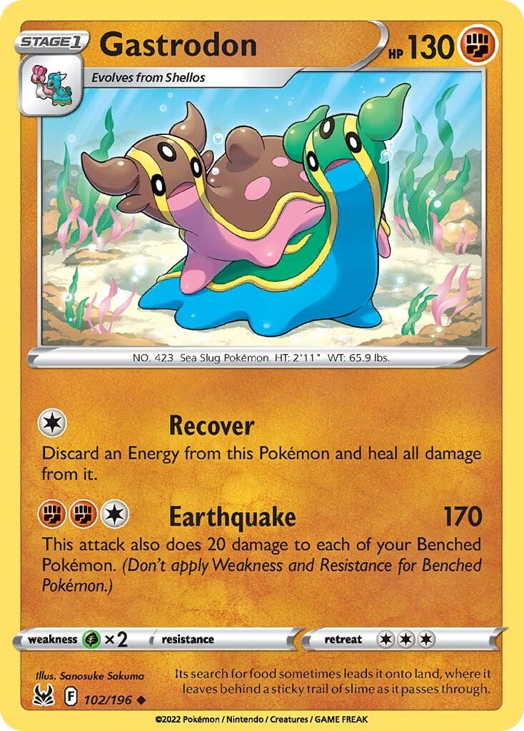 Gastrodon (102/196) [Sword & Shield: Lost Origin] | Card Citadel