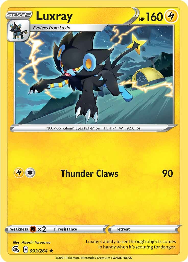 Luxray (093/264) [Sword & Shield: Fusion Strike] | Card Citadel