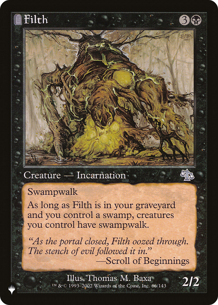 Filth [The List Reprints] | Card Citadel