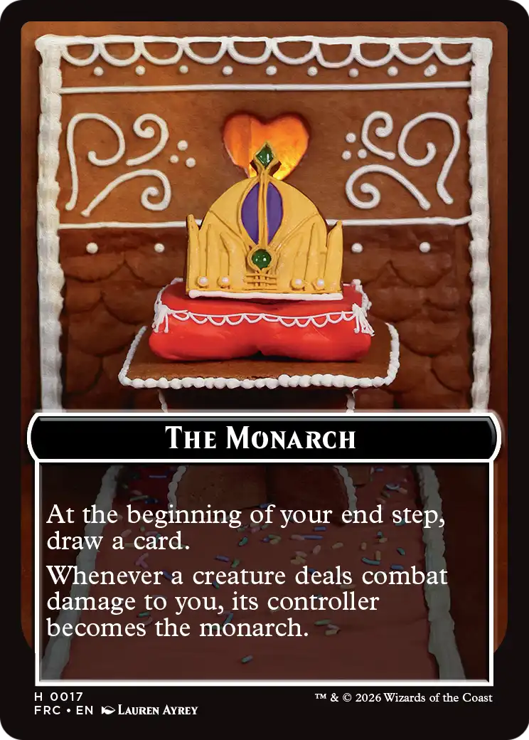 Citizen // The Monarch Double-Sided Token [Reality Fracture Commander Tokens] | Card Citadel