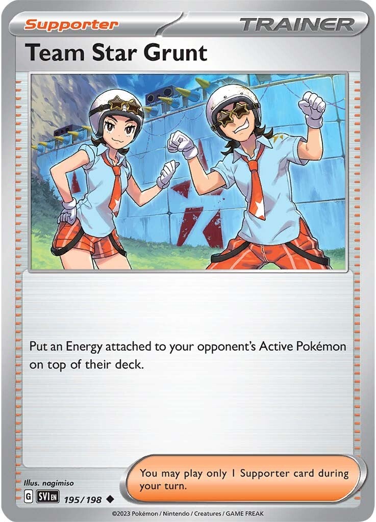 Team Star Grunt (195/198) [Scarlet & Violet: Base Set] | Card Citadel