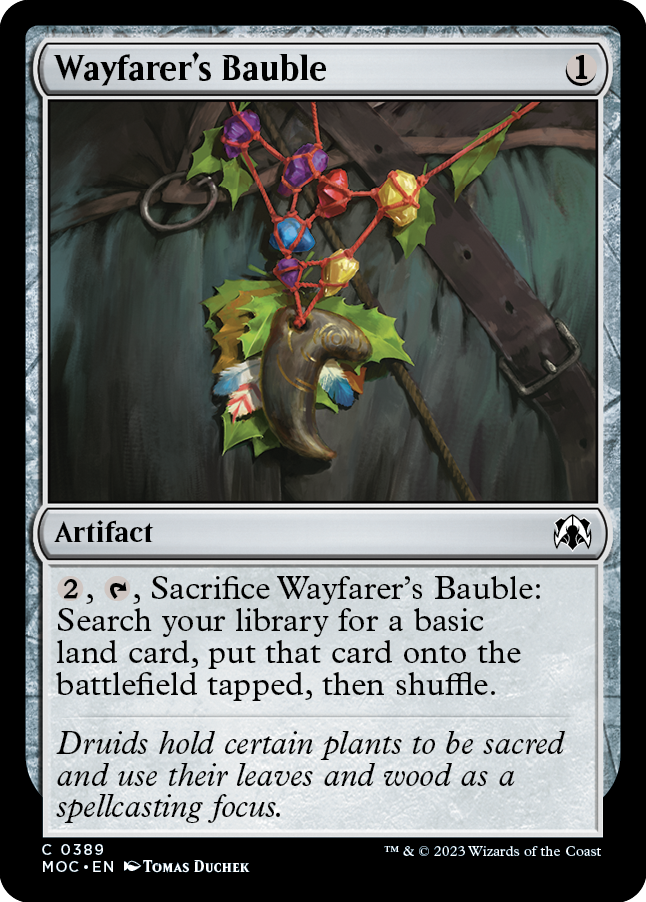 Wayfarer's Bauble [March of the Machine Commander] | Card Citadel